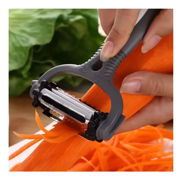 Descascador Fatiador Multifuncional De Alimentos 3 Lâminas - Image 4