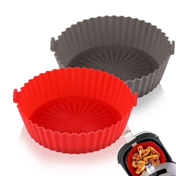 Forma Para Air Fryer De Silicone Antiaderente – Pequena - Image 8
