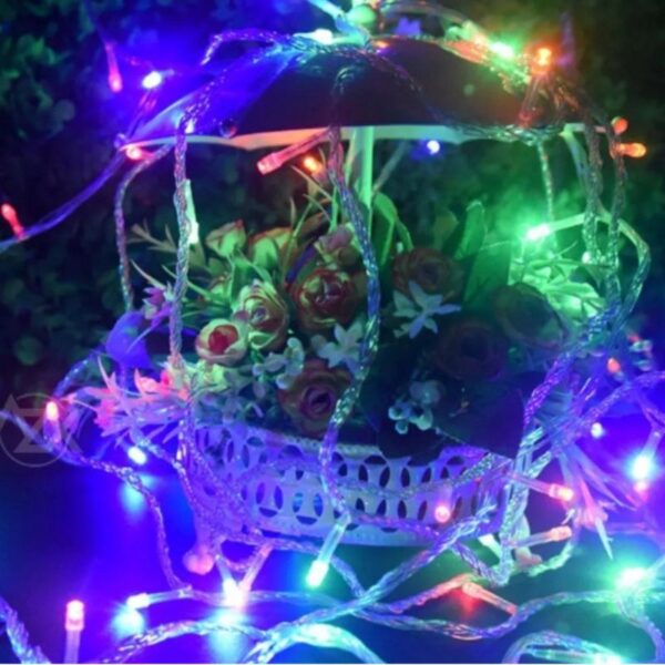 Pisca de Natal 100 Leds Colorido 9 Metros – 110V - Image 2