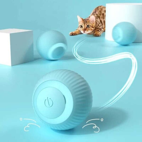 Bola Giratória Inteligente Brinquedo PET Recarregavel USB - Image 7
