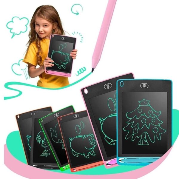 Tablet Infantil LCD Lousa Mágica 8,5″ – Para Desenho e Estudo - Image 4