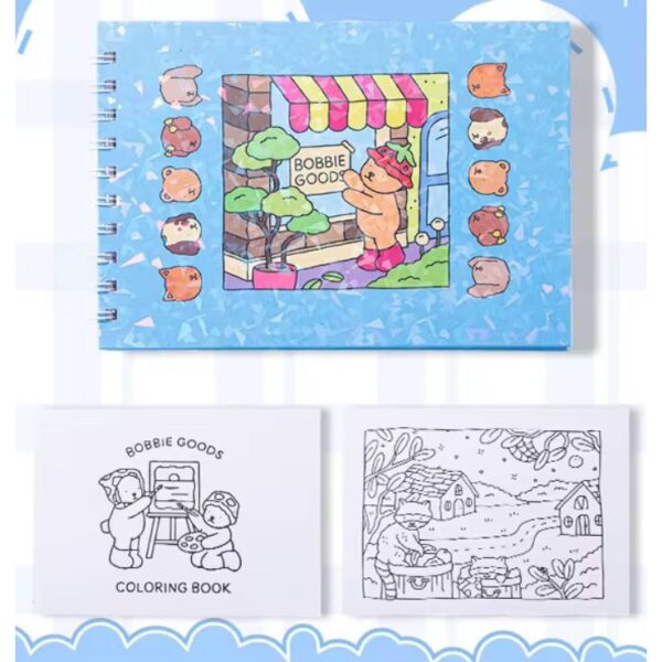 Livro de Colorir Caderno Espiral com Desenhos - Image 2