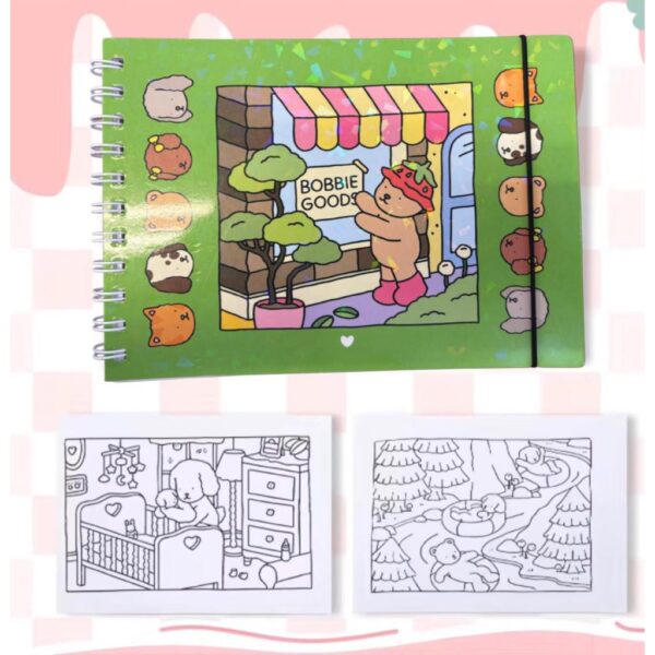 Livro de Colorir Caderno Espiral com Desenhos - Image 3