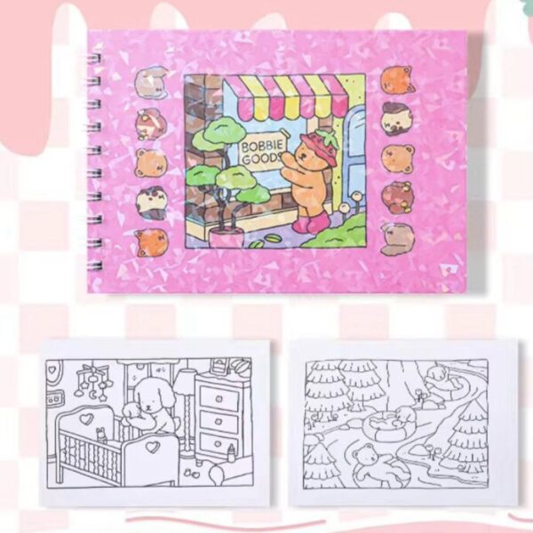 Livro de Colorir Caderno Espiral com Desenhos - Image 4