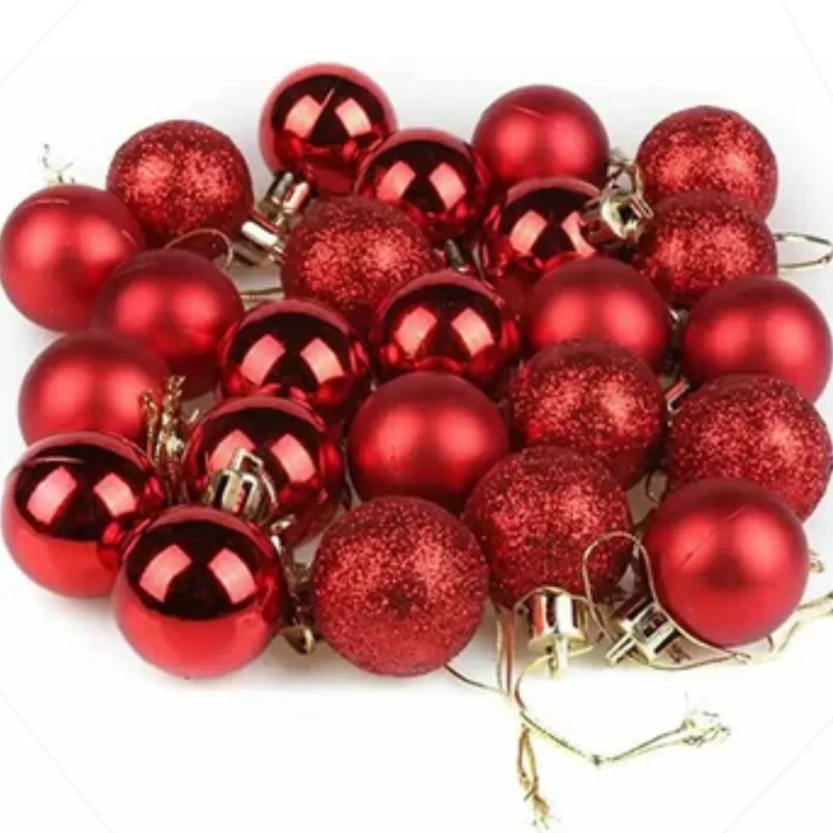 Bolas De Natal 3cm 24 Und Decoração Enfeite - Image 5