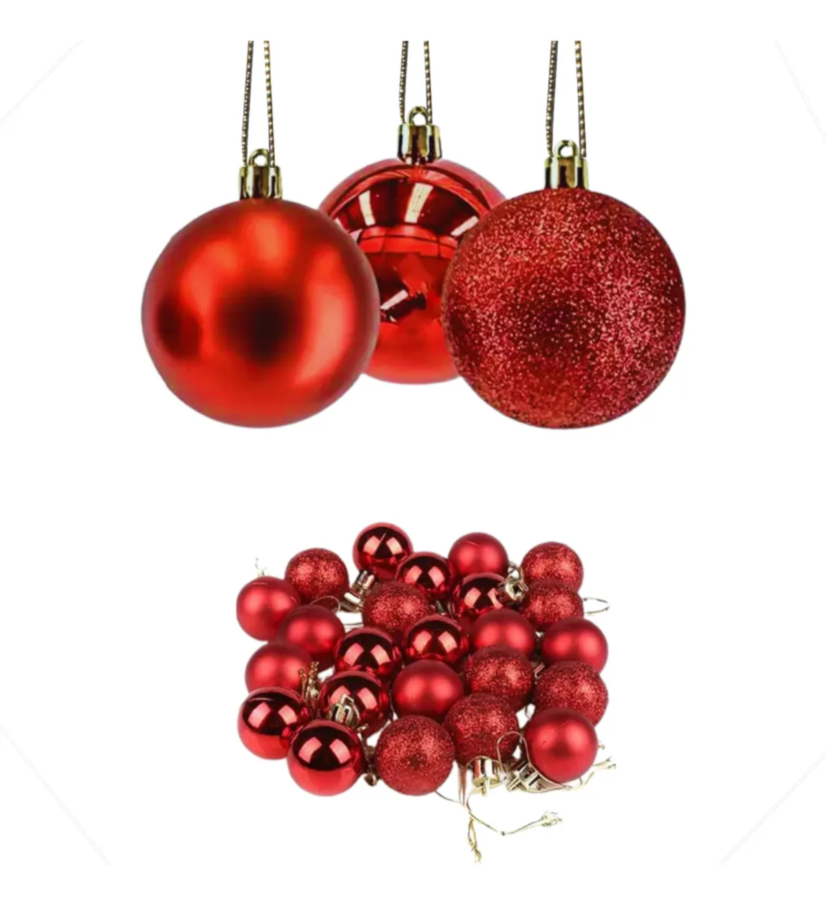 Bolas De Natal 3cm 24 Und Decoração Enfeite - Image 6