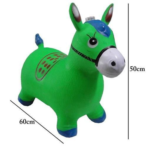 Cavalinho Upa Upa Pula Pula Infantil Com Som e Luzes Brinquedo Interativo Resistente - Image 2