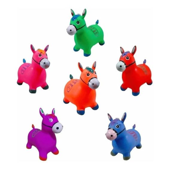 Cavalinho Upa Upa Pula Pula Infantil Com Som e Luzes Brinquedo Interativo Resistente - Image 3