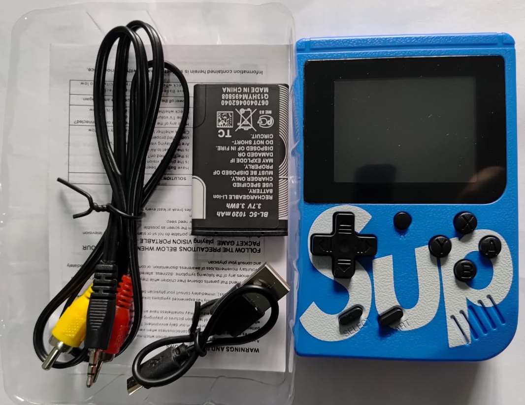 Mini Game Portátil Sup Game Box Plus com 400 Jogos Console Retro Diversão Família Crianças e Adultos - Image 6